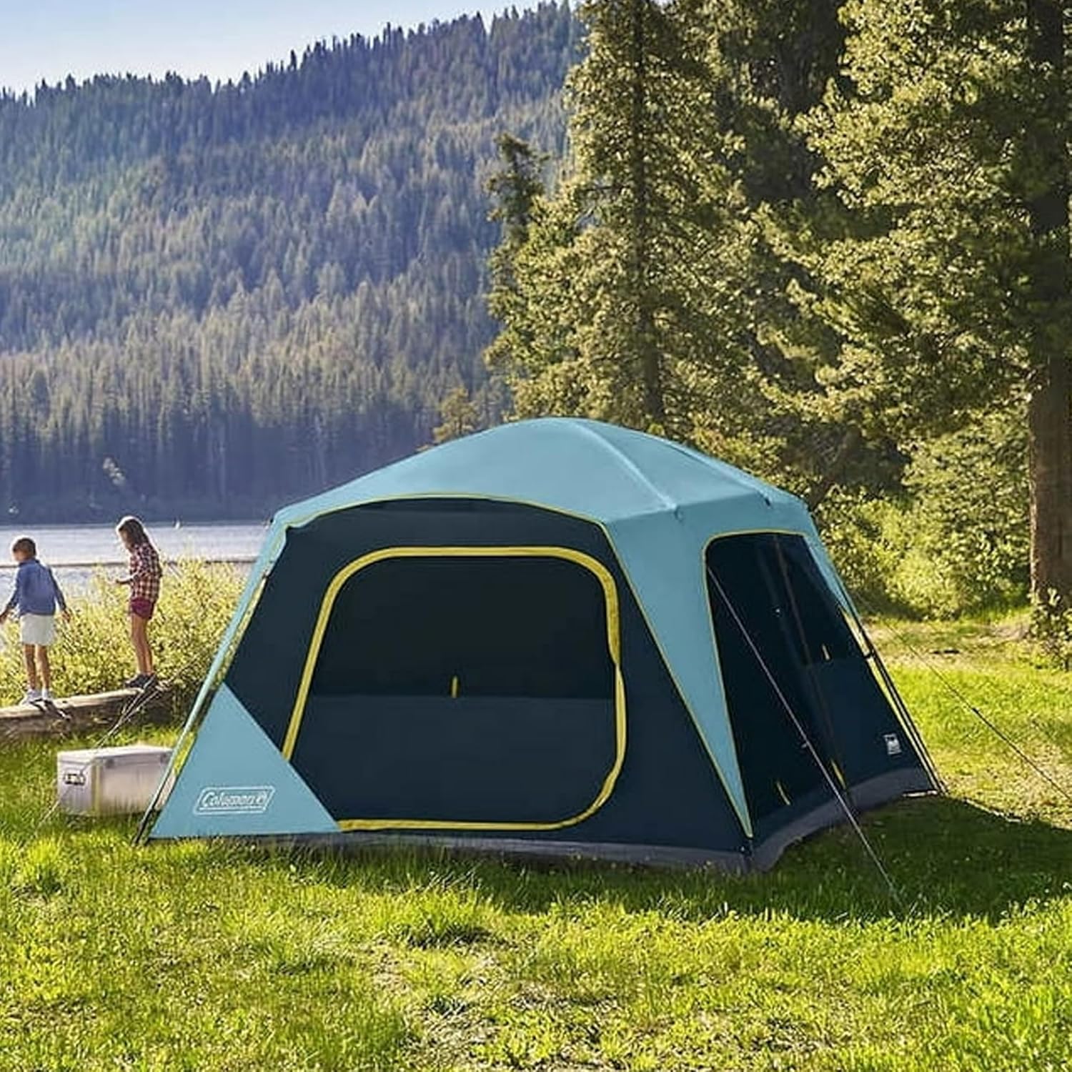 10-Person Instant Camping Tent with Carry Bag Y172