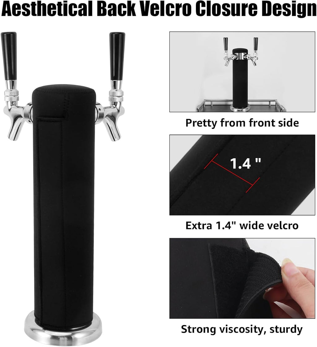 Beer Tower Insulator Cover for Double Tap Draft Tower W99308