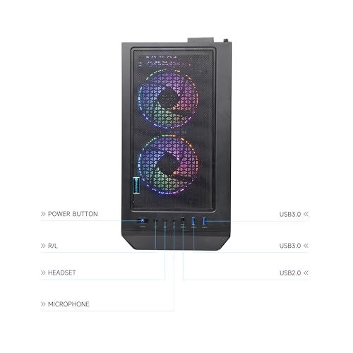 Gaming Desktop PC with AMD Ryzen 7, 1TB SSD, 16GB RAM Z29033
