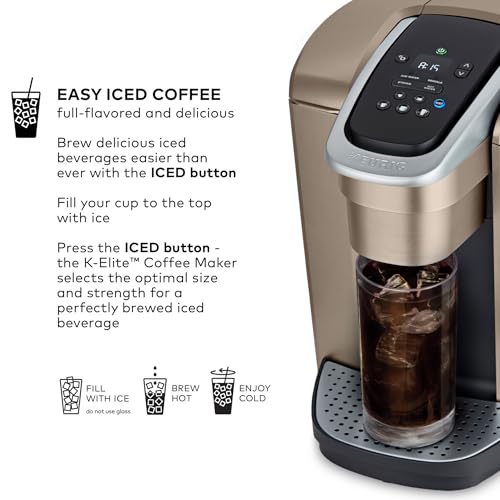 Single Serve K-Cup Pod Coffee Maker with Strength and Temperature Control T756