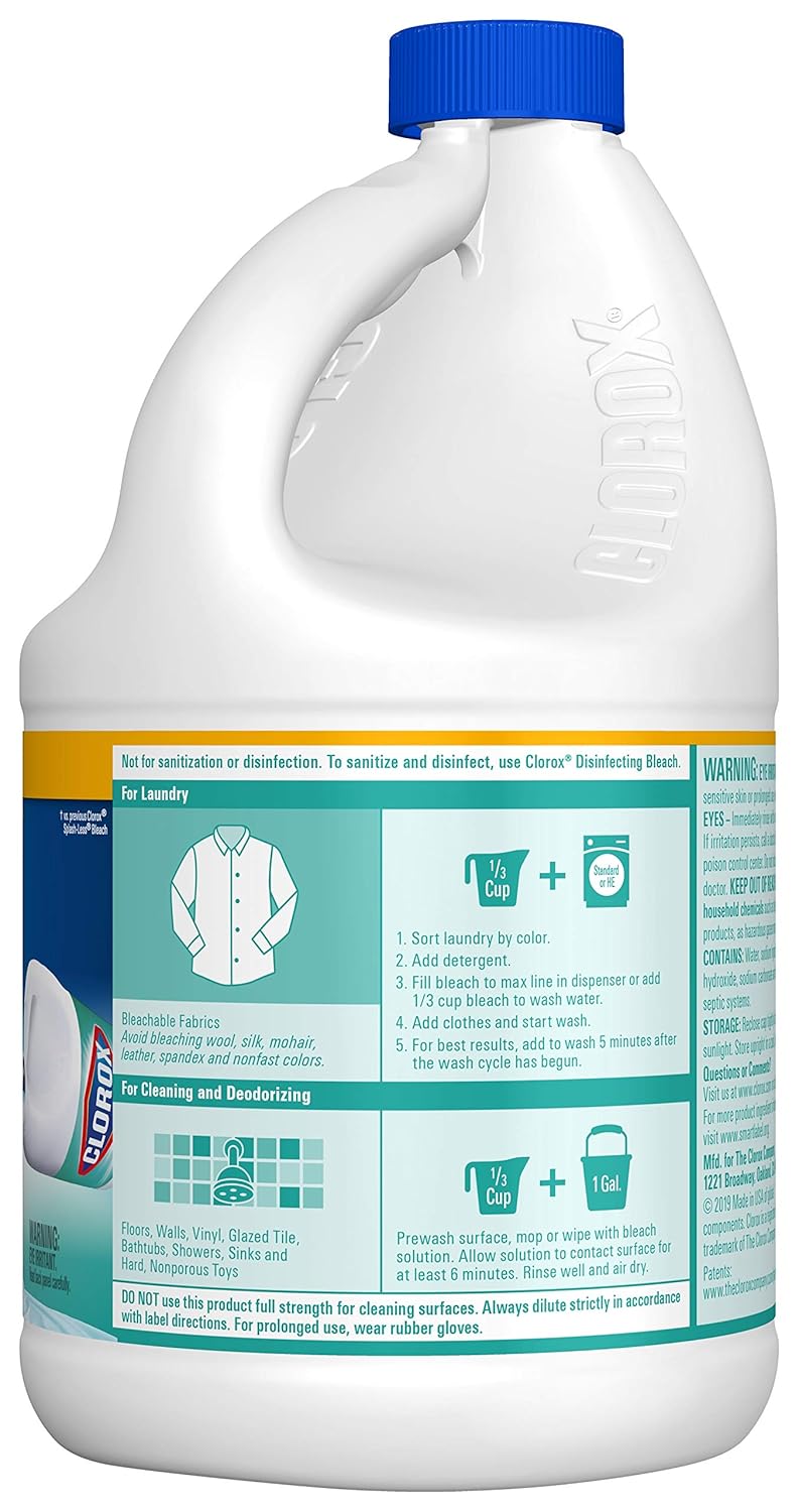 Concentrated Bleach, Clean Linen, 77 Ounce Bottle Y426023