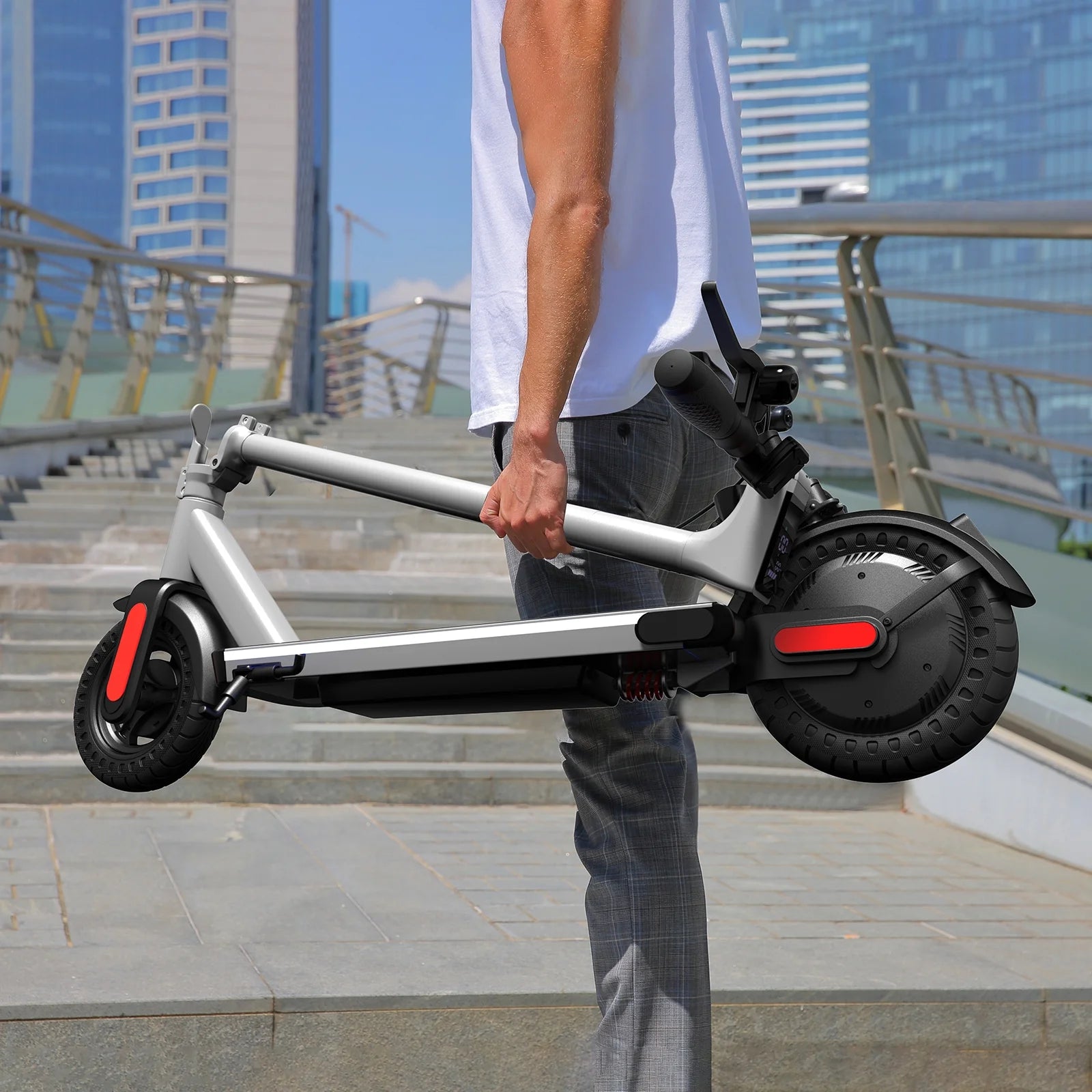 Electric Scooter for Adults, 20 Mph, 25 Miles Range, Foldable N986880