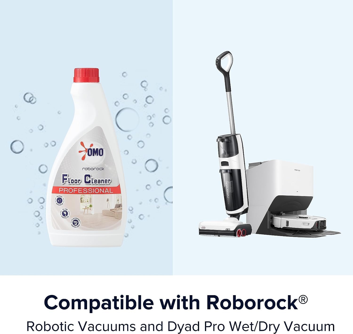 Robot Vacuum and Mop with Multi-Surface Floor K2750
