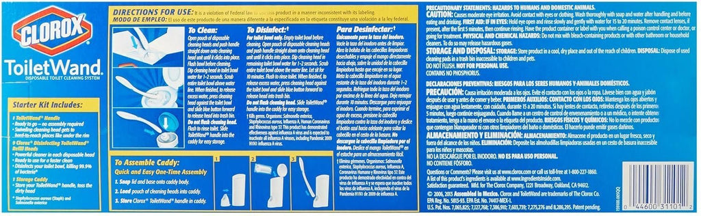 Disposable Toilet Cleaning Starter Kit S860