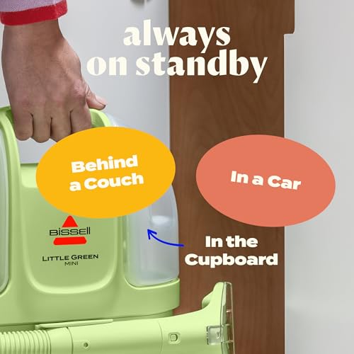 Portable Carpet and Upholstery Deep Cleaner with Self-Cleaning Tool K334
