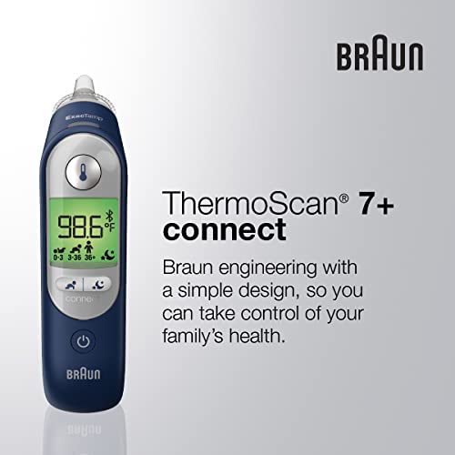 Ear Thermometer with App Compatibility and Digital Display J525