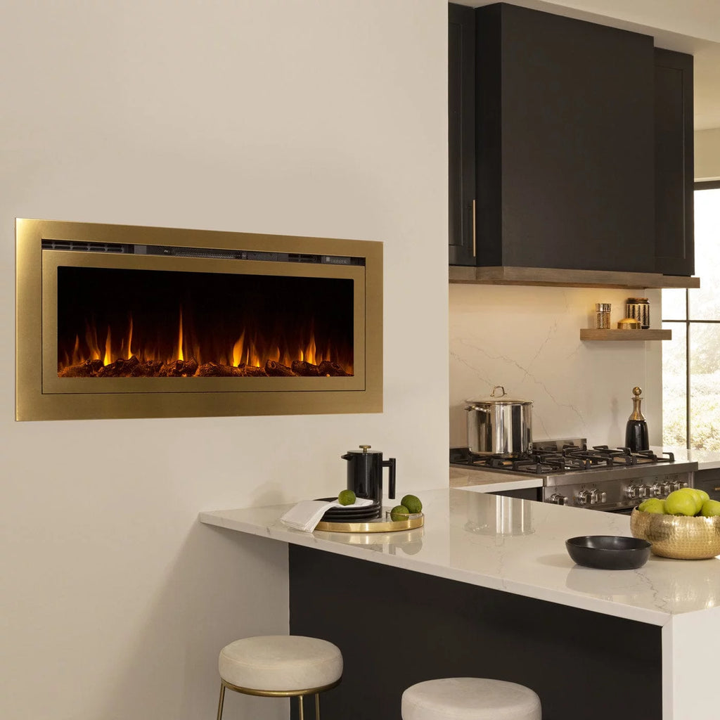 Recessed Smart Electric Fireplace 50" W873