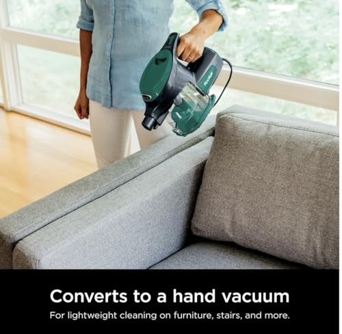 Corded Stick Vacuum with LED Headlights, XL Dust Cup, Lightweight, Converts to Hand Vacuum L83391