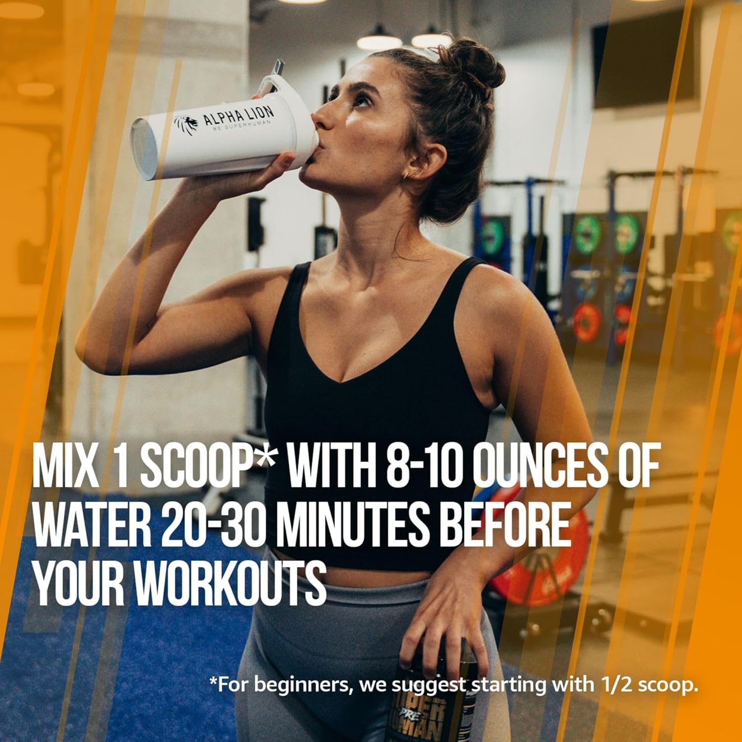 Pre Workout Powder with Beta Alanine, L-Taurine & Caffeine for Energy and Focus T26931