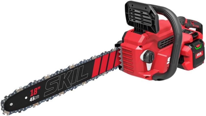 18 In. 40V Brushless Chainsaw Kit with Battery and Charger S4048