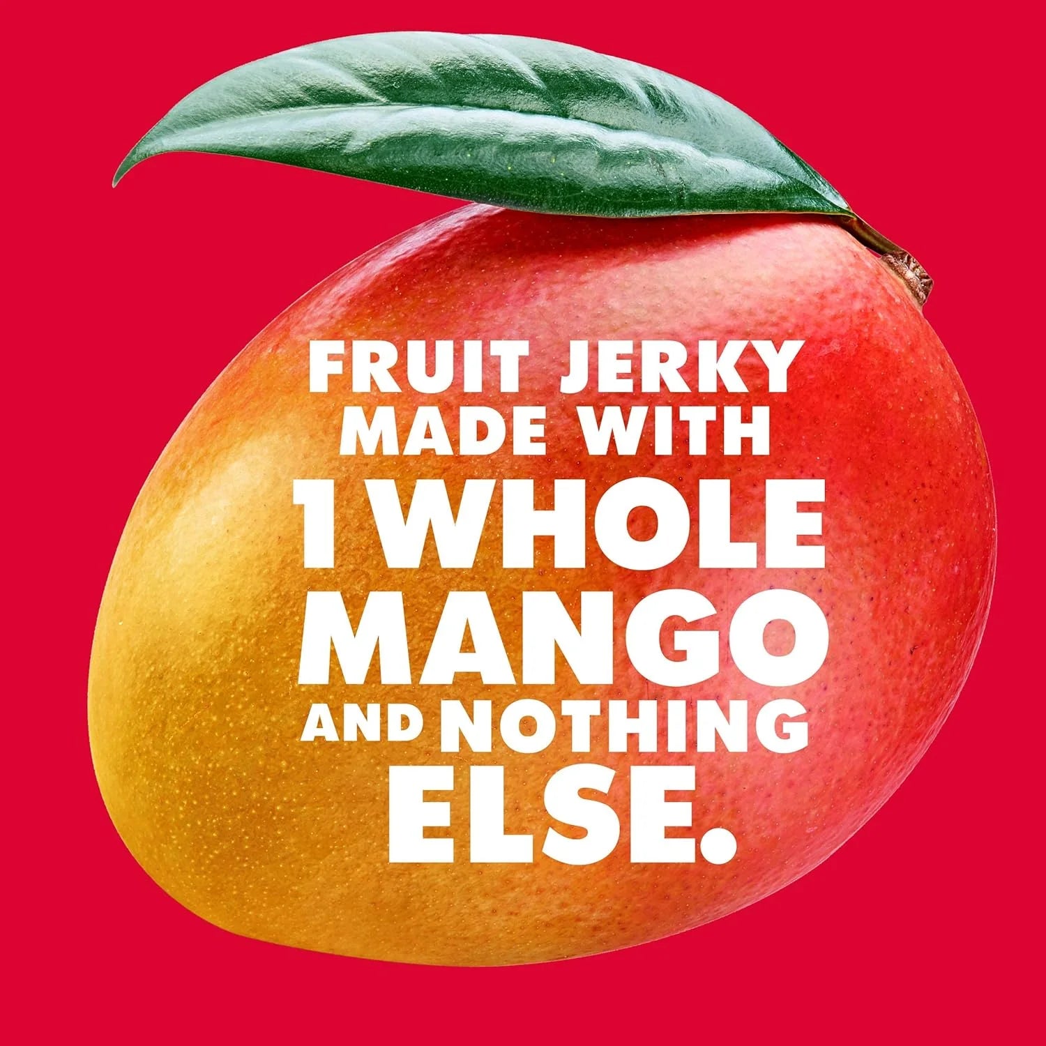 Organic Mango Fruit Jerky Snack, 0.8 oz Sticks, 12-Pack F601