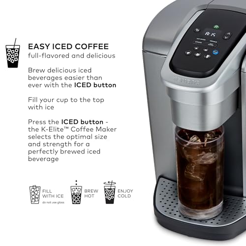 Single Serve K-Cup Pod Coffee Maker with Strength and Temperature Control T756