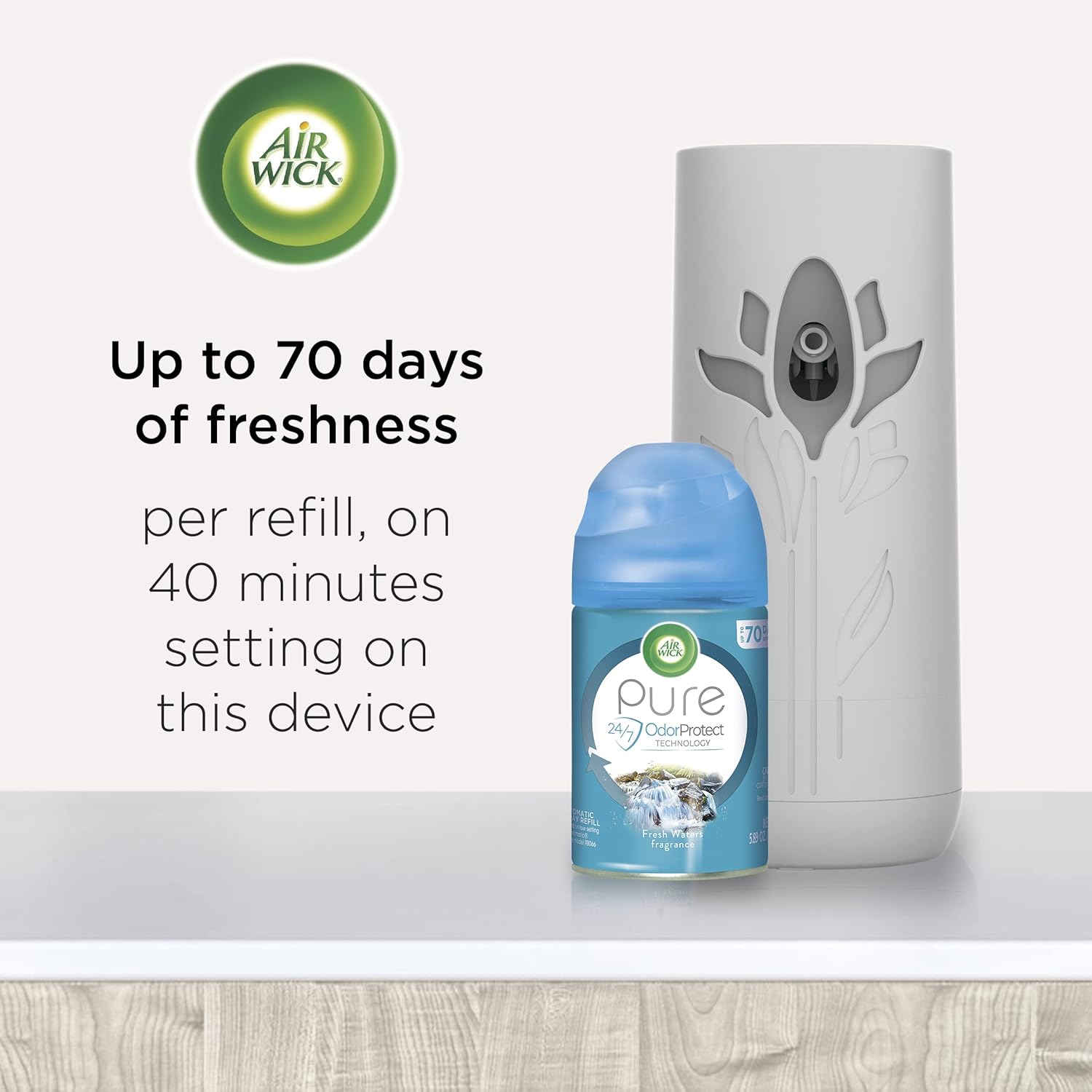 Automatic Spray Air Freshener Kit with Refill, Summer Delights, 2 Count J8653