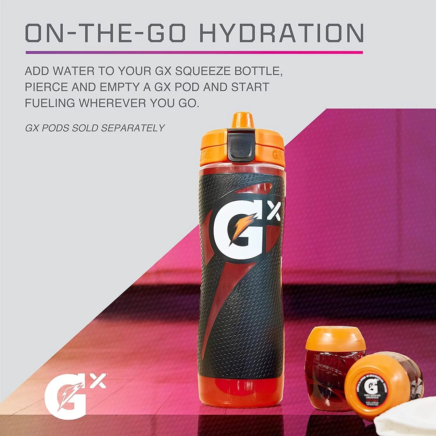 Non-Slip 30oz Squeeze Bottle X255
