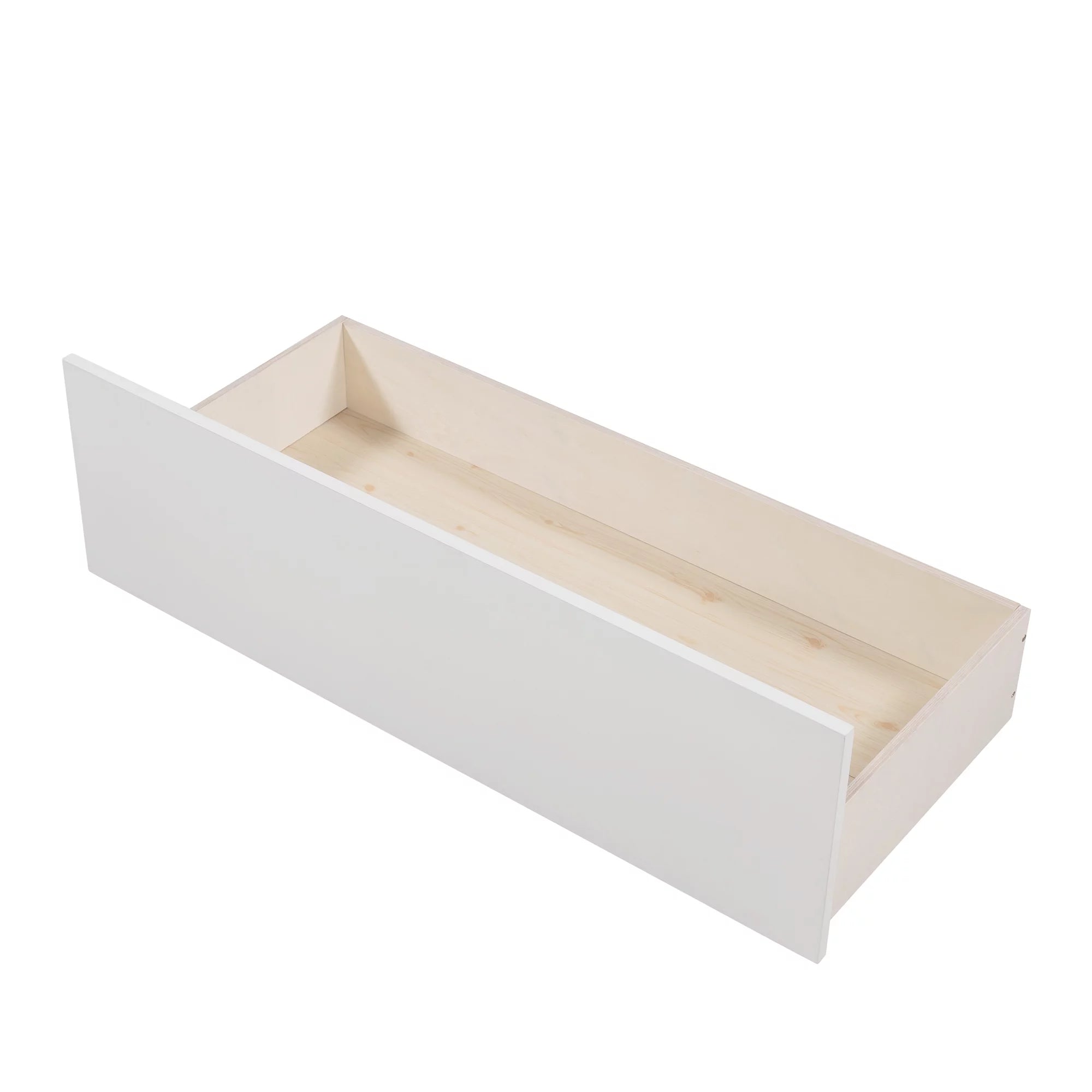 Twin Size House Bed with Drawers and Guard Rails O549