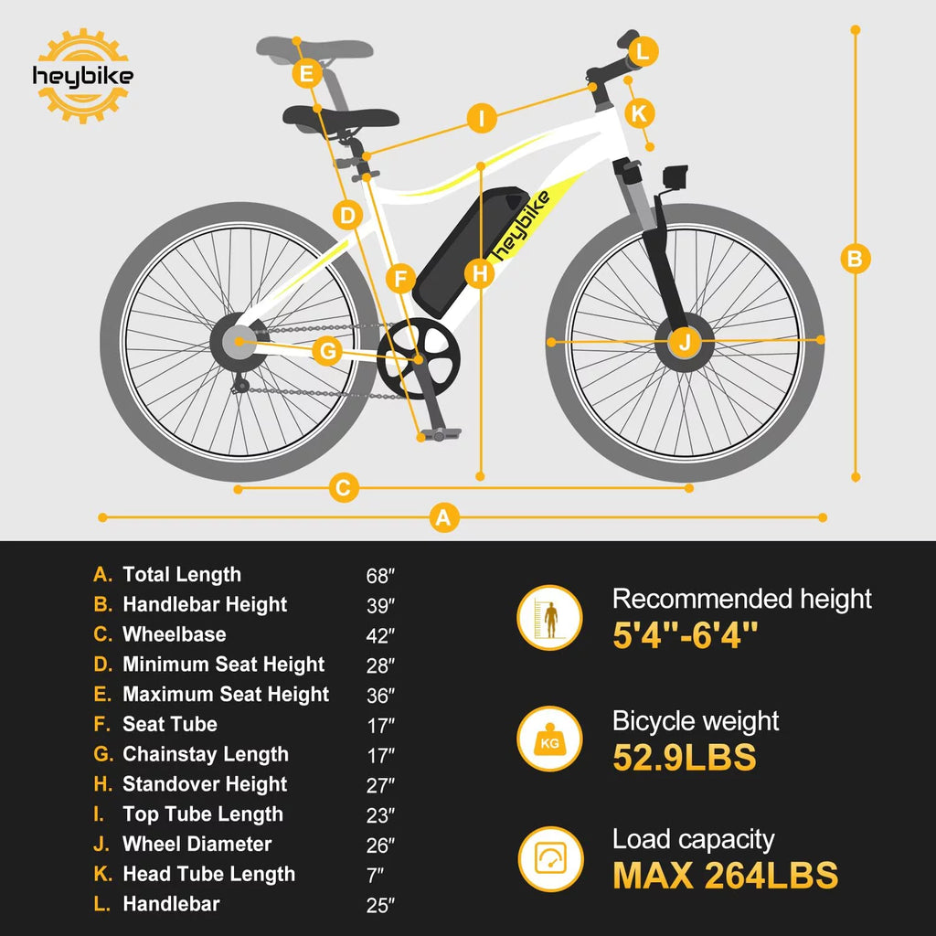 Electric Bike for Adults with 500W Motor and Removable Battery B4535