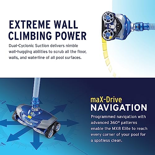 Suction Pool Cleaner for In-Ground Pools, 39 ft Reach X9609