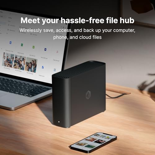 Personal Cloud Storage Device 4TB Black U9759