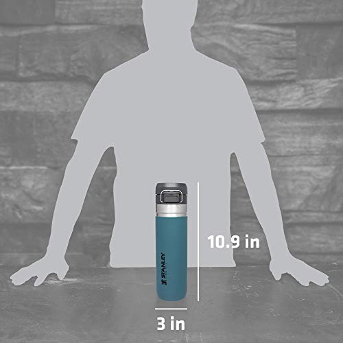 Insulated Stainless Steel Water Bottle 36 oz with Push Button Lid P799245