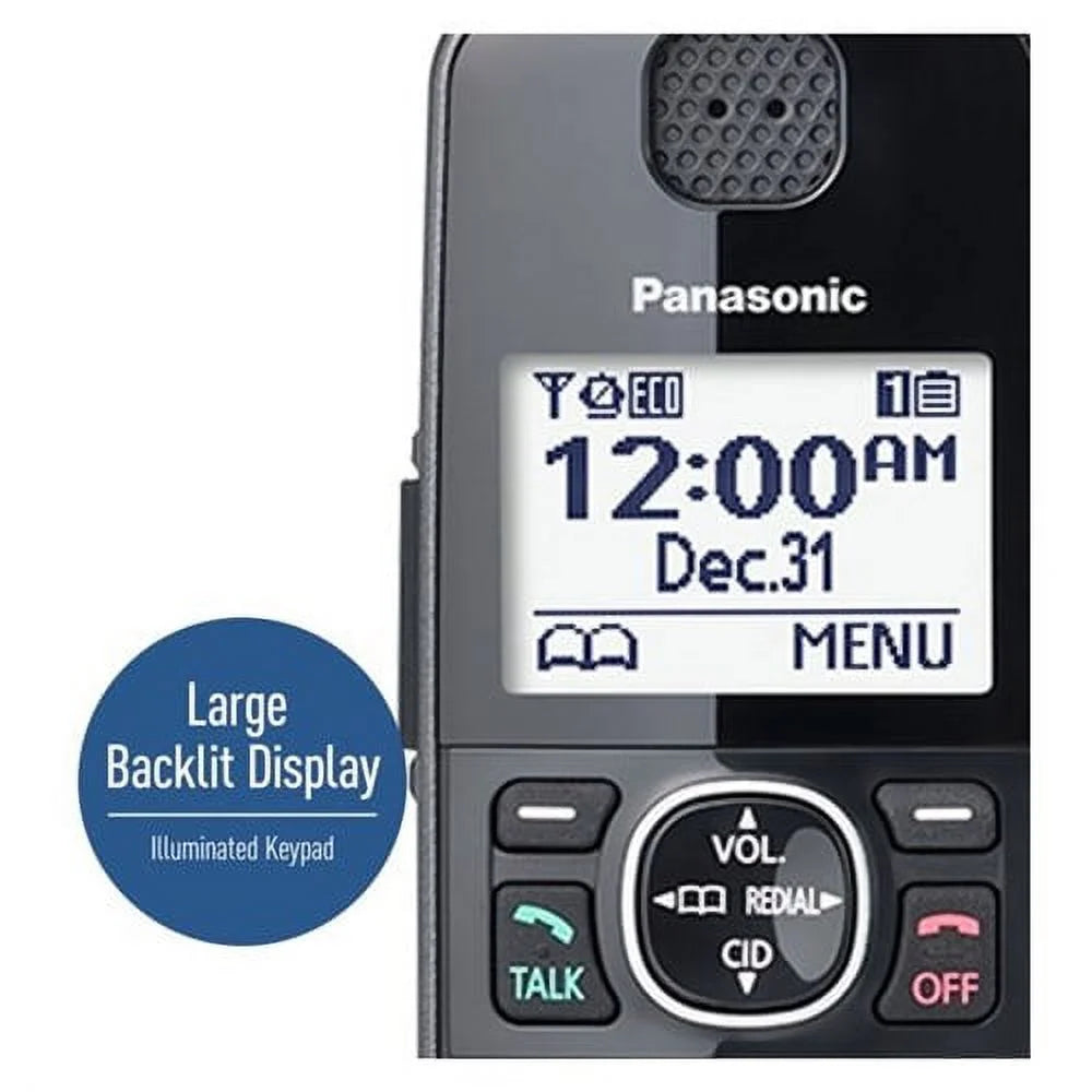 Cordless Phone 3 Handset Black P2210