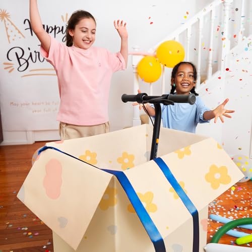Electric Scooter for Kids Ages 6-14, Adjustable Handlebar, Up to 132 lbs N834