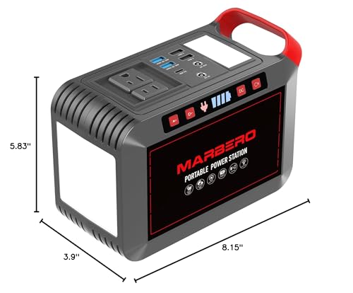 Portable Power Station 88Wh Camping Lithium Battery Solar Generator Fast Charging with AC Outlet N28722