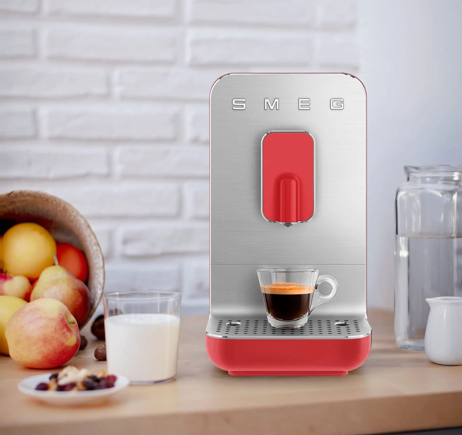 Fully Automatic Coffee Machine Red N259751
