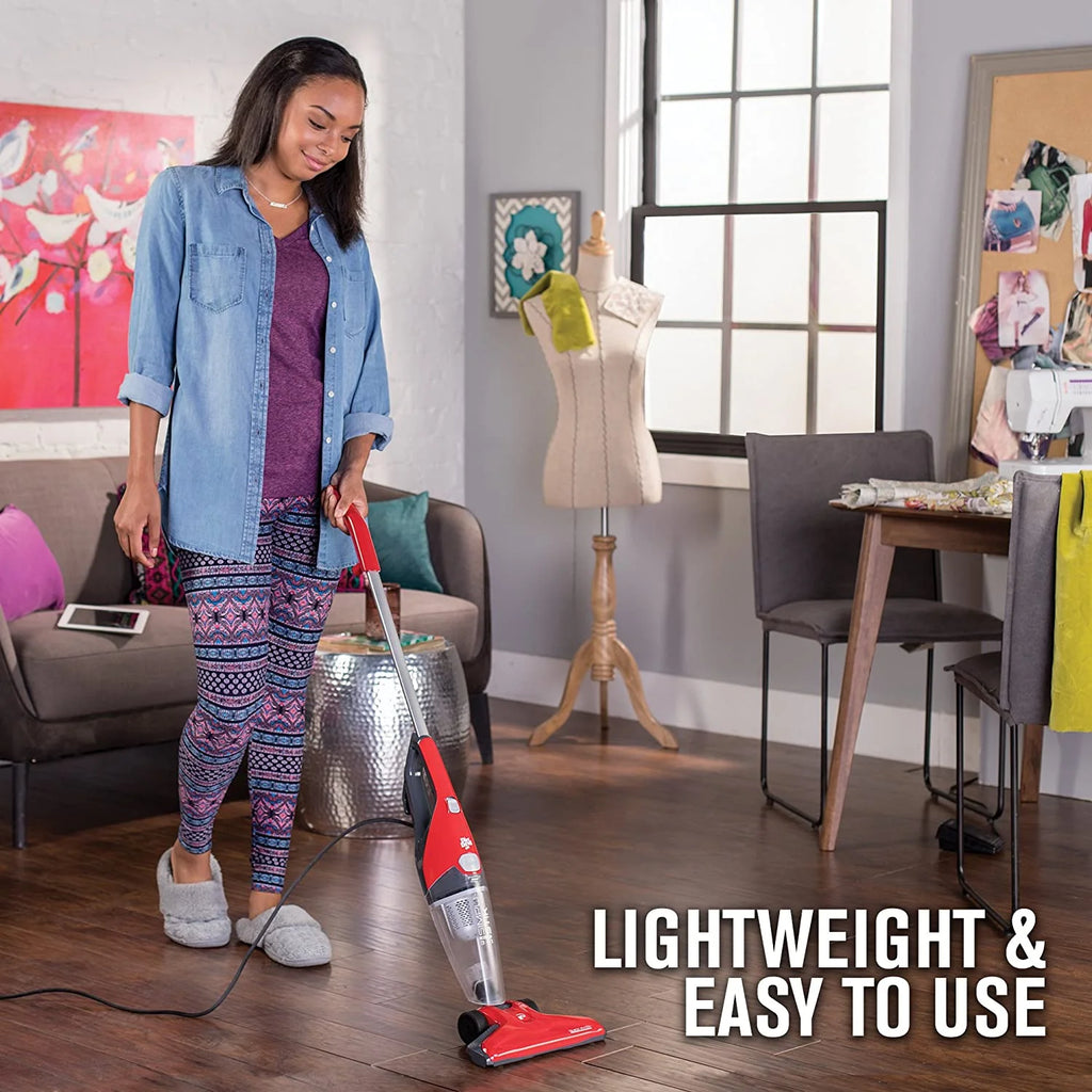 2-in-1 Corded Stick Vacuum Cleaner V196