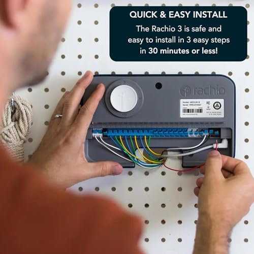 Smart WiFi Sprinkler Controller 8-Zone Irrigation Remote Control D14688