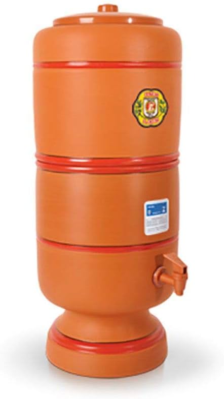 Brazilian Clay Water Filter 8L Brown V35880