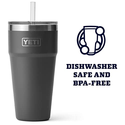 26 oz Vacuum Insulated Stainless Steel Straw Cup Z423