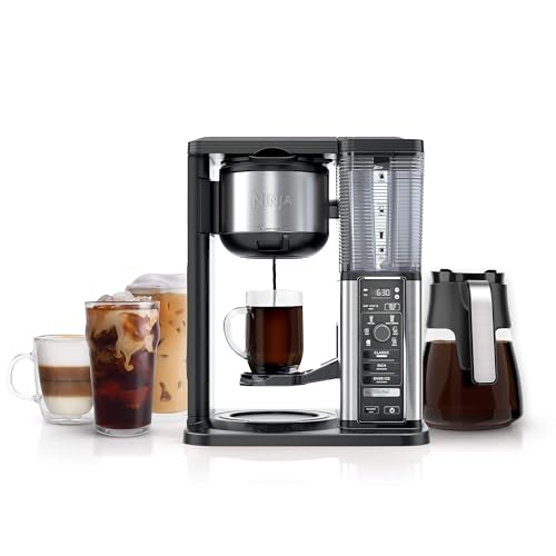 Coffee Maker with Rapid Cold Brew, 4 Brew Styles, 12-Cup Carafe, Black L957858