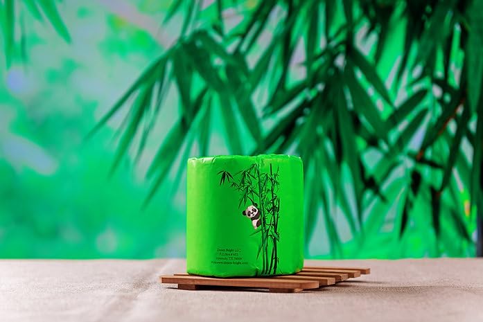 Bamboo Toilet Paper 2-Ply with Kitchen Towel, 24 Rolls X314488
