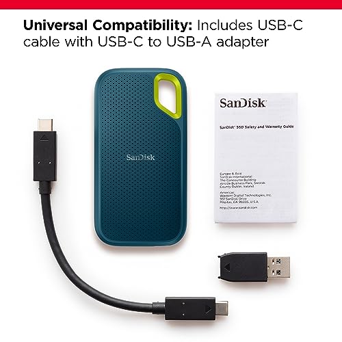 External Solid State Drive - USB-C, 1050MB/s R1180