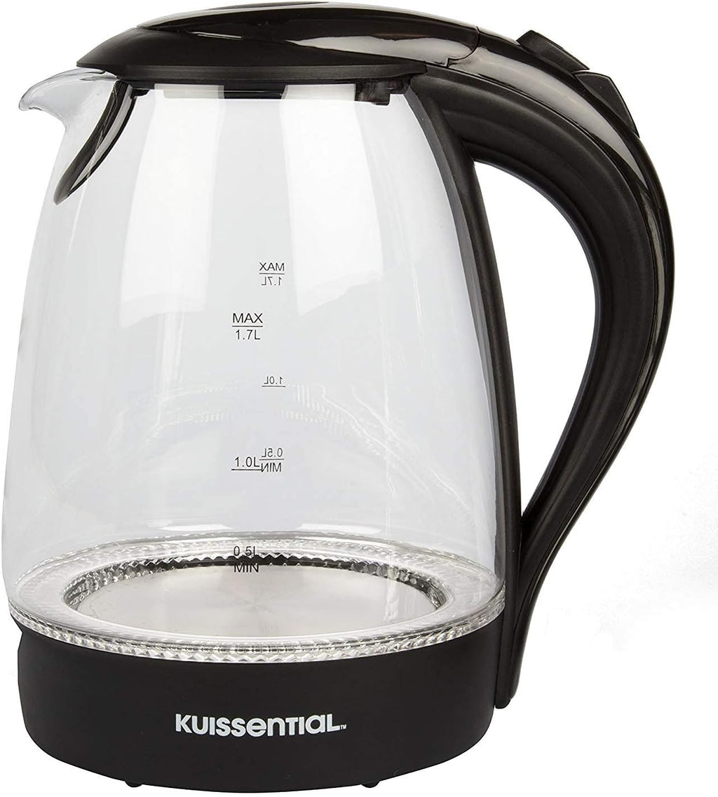 Electric Water Kettle 1.7L, Cordless with Auto Shut-Off, Black A99751