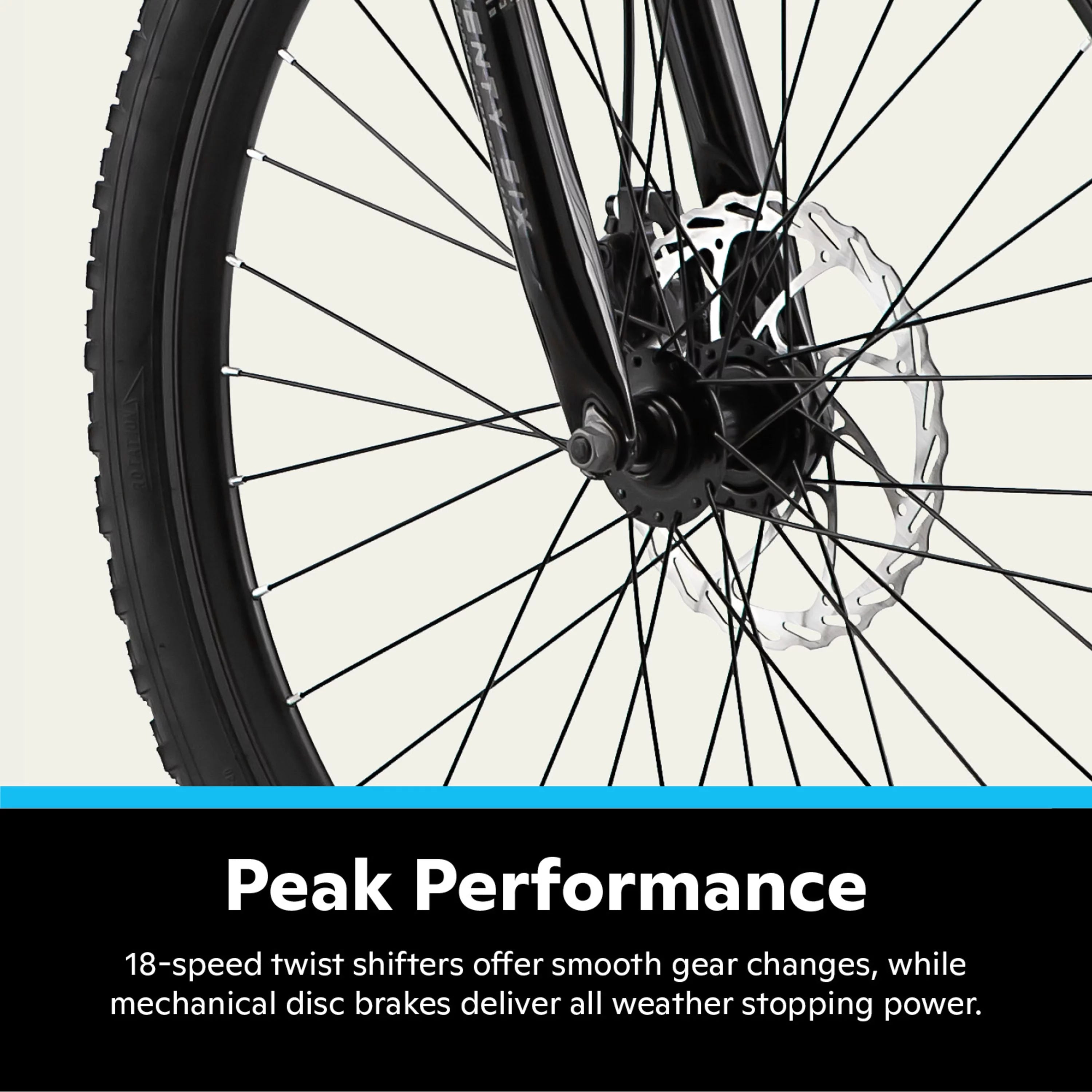 26 in Electric Mountain Bike for Adults, 250W Motor O561777