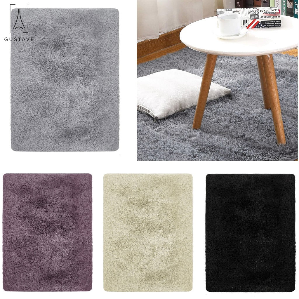 Fluffy Area Rug for Living Room Bedroom Home Decor, Beige A703