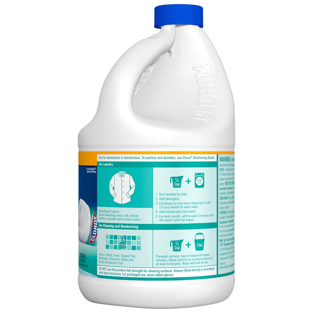 Concentrated Bleach, Clean Linen, 77 Ounce Bottle Y426023