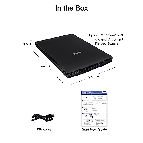 Color Photo and Document Flatbed Scanner with 4800 dpi Optical Resolution N2235