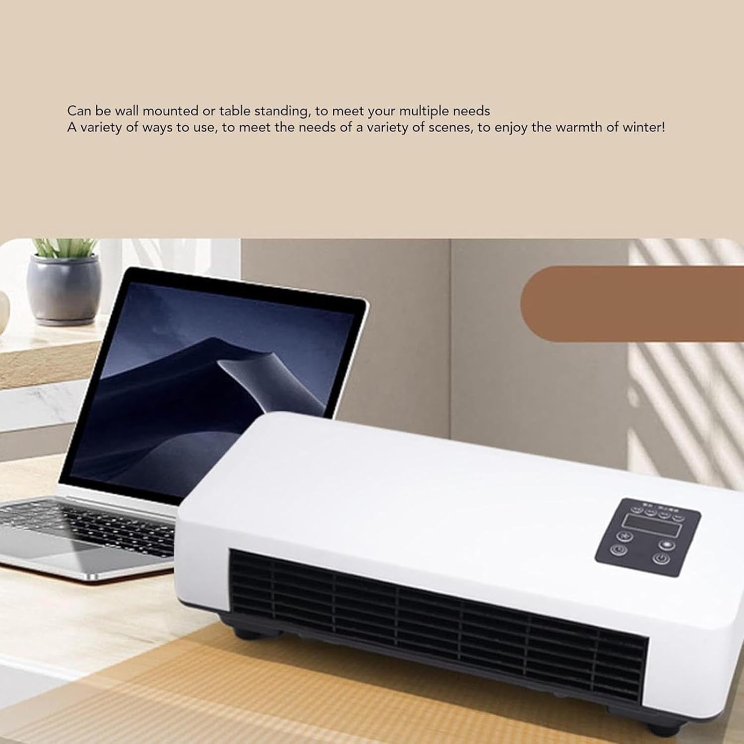 Mini Split AC/Heating System, Ductless Wall Mounted with Remote Control E74205