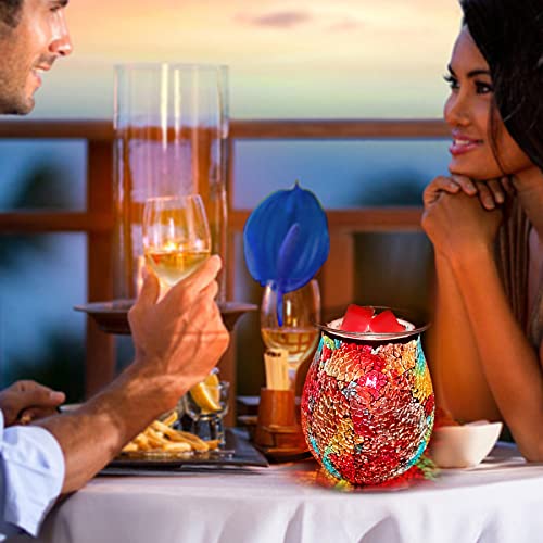 Mosaic Wax Melt Warmer, Electric Plug-in for Scented Wax R19873