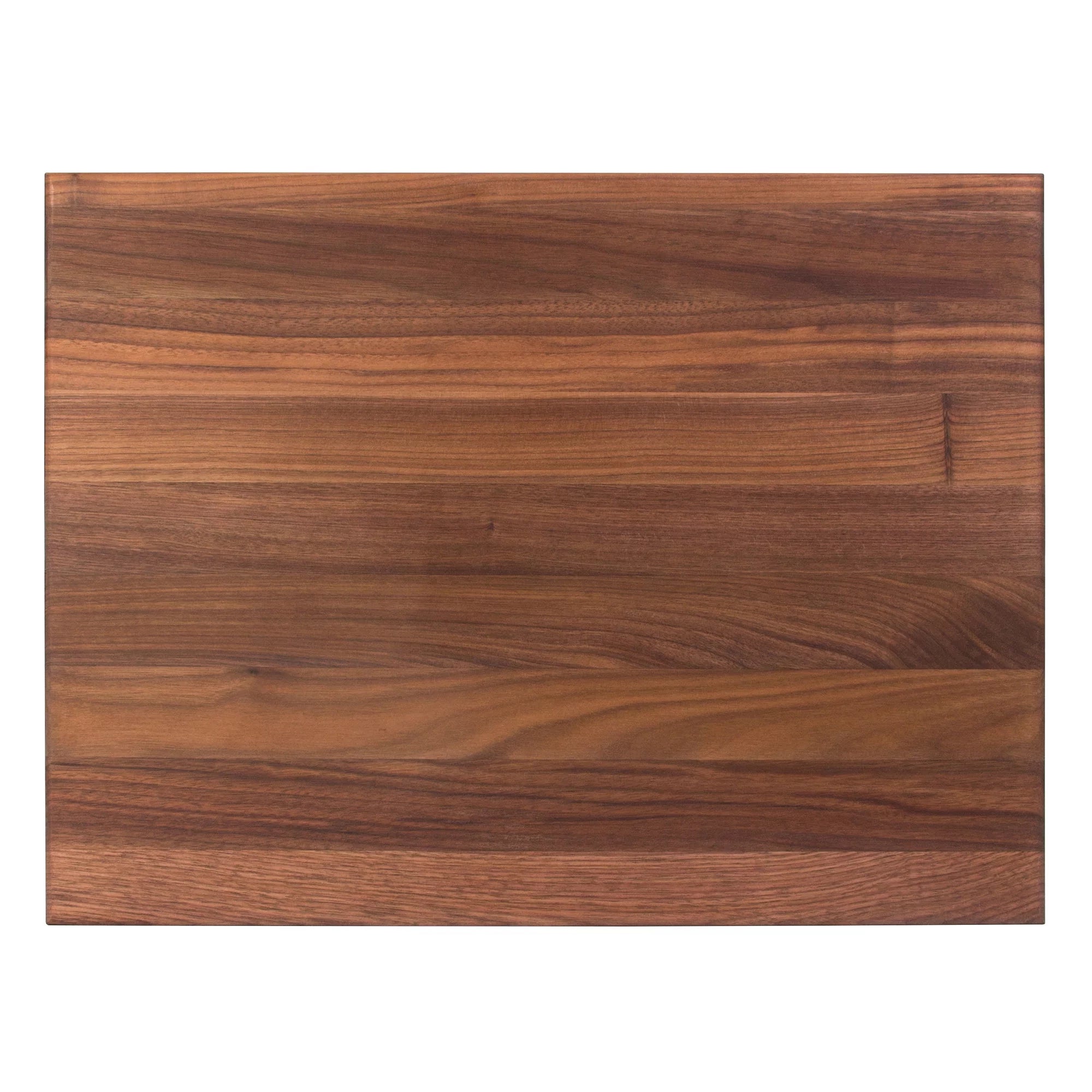 Walnut Wood Edge Grain Reversible Cutting Board, 20" x 15" x 1.5" V9120