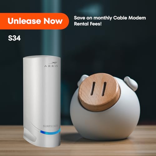 Cable Modem DOCSIS 3.1 Multi-Gigabit, 2.5 Gbps Max Speed, No Built-in WiFi N570