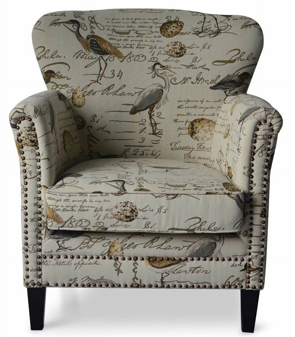 Accent Chair with Nailhead Trim R957905