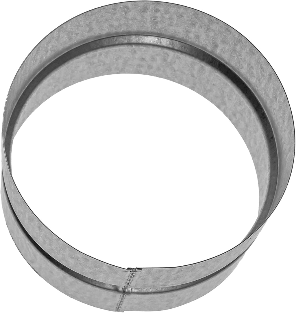 4" Galvanized Steel Duct Connector for Ventilation F853