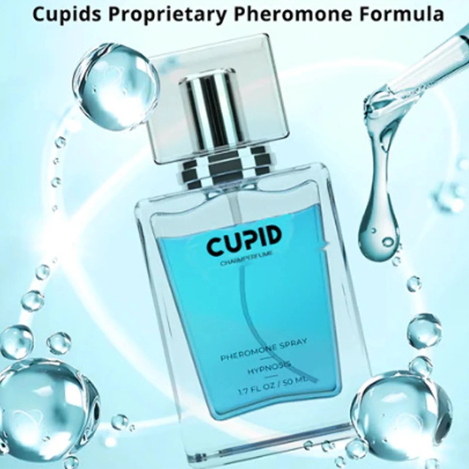 Pheromone-Infused Cologne for Men, 1.7 FL OZ / 50ML, 2 Bottles S379922