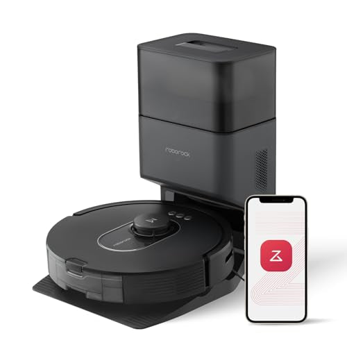 Robot Vacuum with Self-Empty Dock, 5500 Pa Suction, LiDAR Navigation E428049