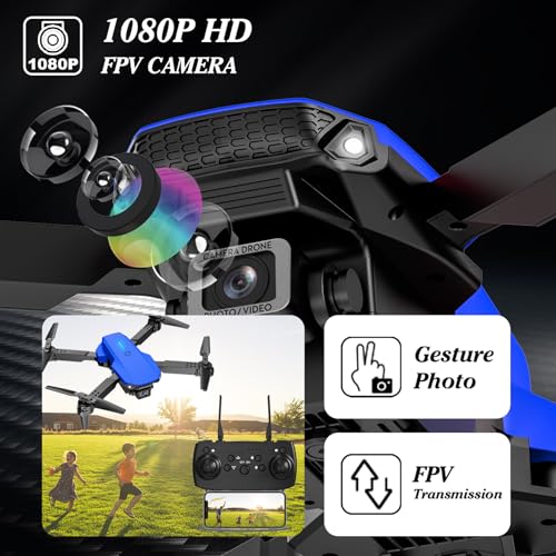 Foldable Mini Drone with 1080P Camera for Kids G822