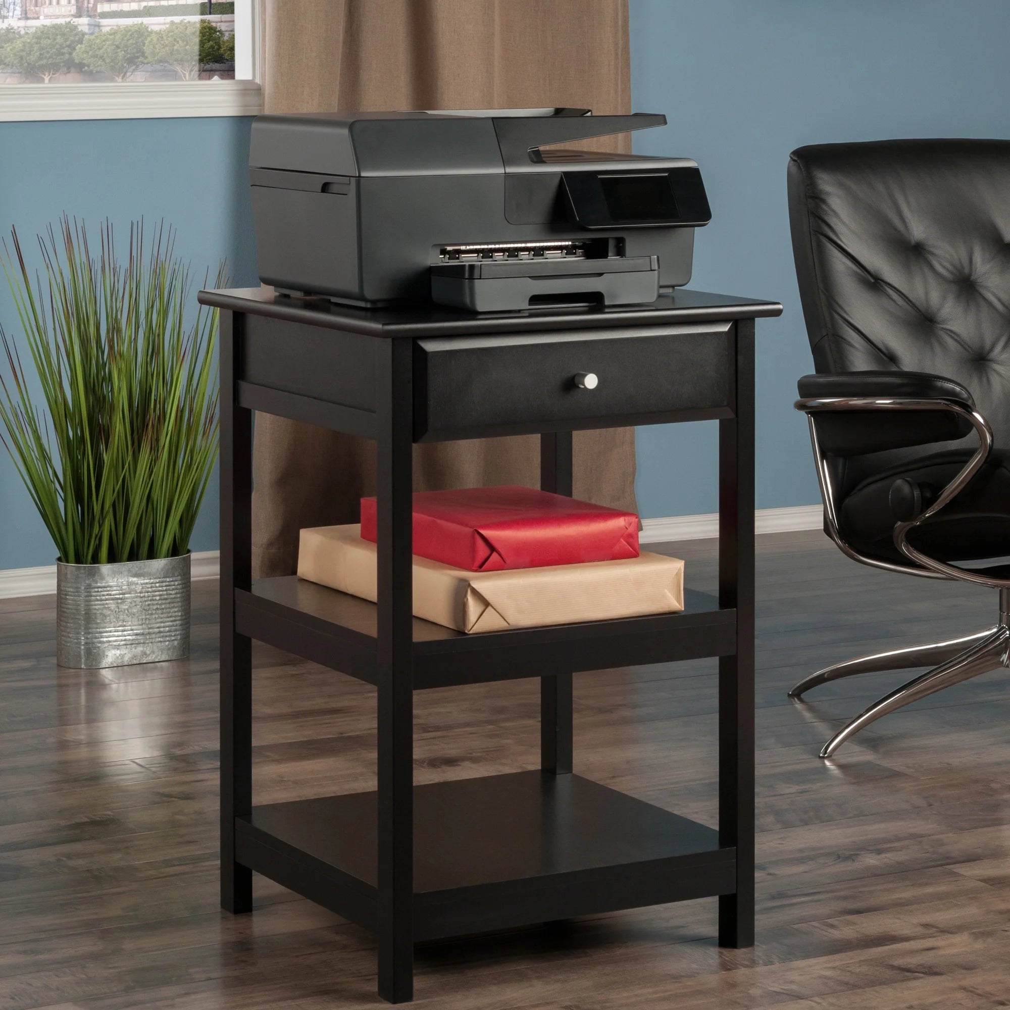 Printer Stand, Black Finish C7091