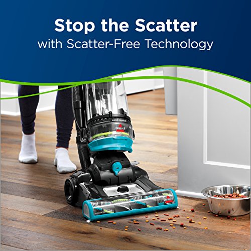Upright Bagless Vacuum with Swivel Steering and Pet Hair Pick Up Q86273